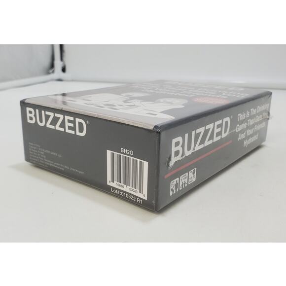 Buzzed Drinking Game Hydration Recently Refreshed Edition 250 Fun Adult Cards - Picture 4 of 6